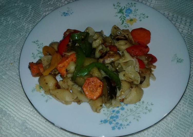 Recipe of Favorite Pasta with minestrone soup