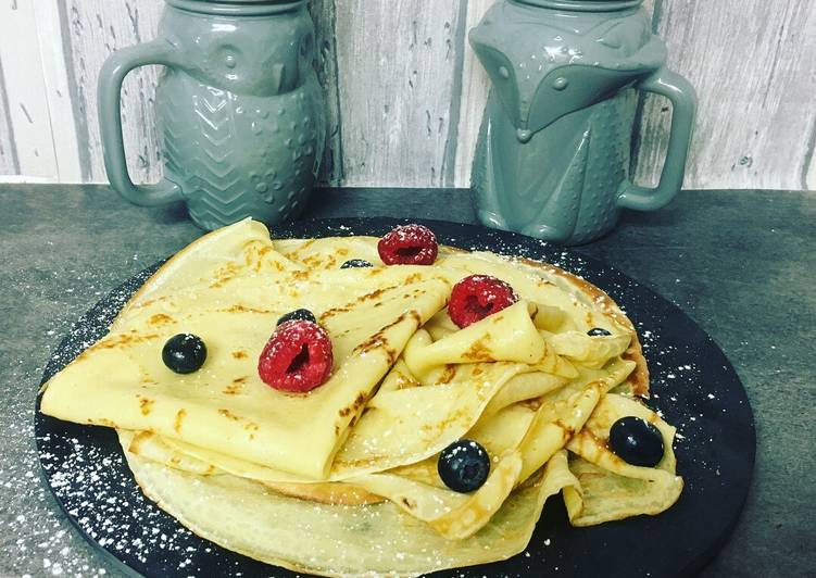 La façon simple de faire des recettes Crêpe fine spécial