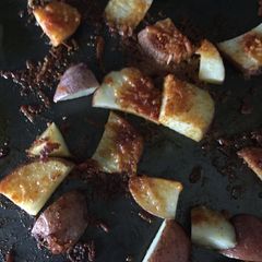 A picture of Roasted Parmesan Potatoes.