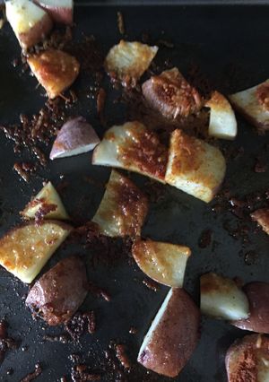 A picture of Roasted Parmesan Potatoes.