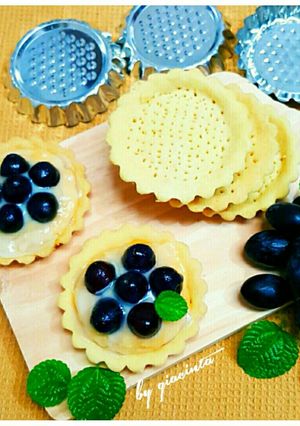 Foto resep Tarlet (pie mini) anggur hitam