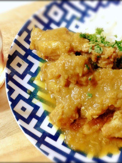 A picture of Ethiopian Style Chicken (Doro Wat) Spicy Chicken Stew.