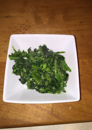 A picture of Sautéed Broccoli Rabe.