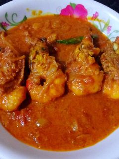 চিংড়ি মাছের মালাইকারি ( Chingri mach er malai curry recipe in be রেসিপির প্রধান ছবি