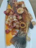 Fish With Cocktail Onion In Spicy Butter Sauce