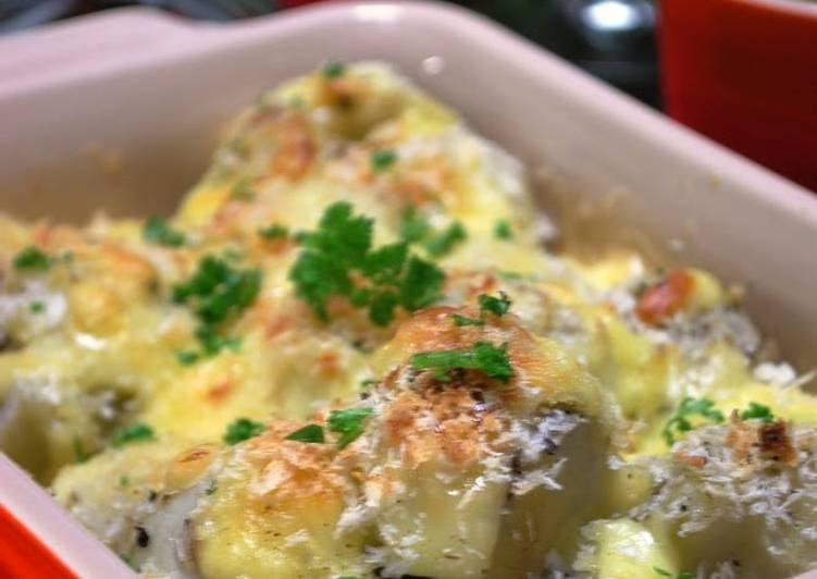 Recipe of Ultimate Piping Hot Taro Root Baked in Cheese