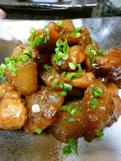 A picture of Simmered Chicken & Daikon Radish.