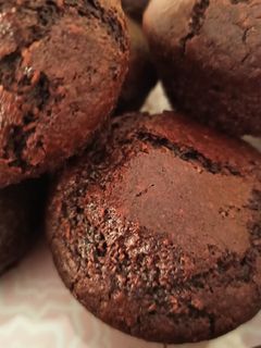 Φωτογραφία της συνταγής Σοκολατένια muffins ινδοκάρυδο