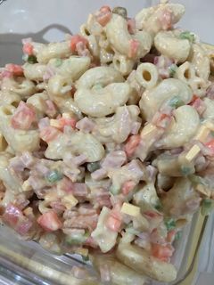 Una foto de Ensalada fría de coditos