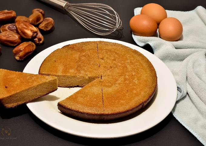 Recipe of Quick Dates Pan Cake