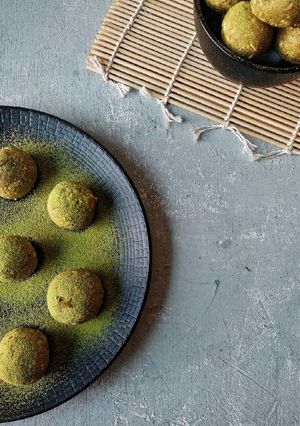 Foto resep Bola Matcha Kurma