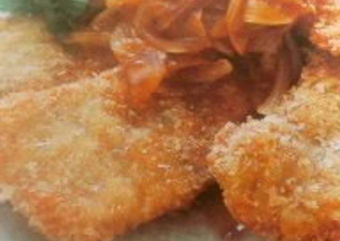 Steps to Make Gordon Ramsay Easy &amp; Cheesy Breaded Haddock