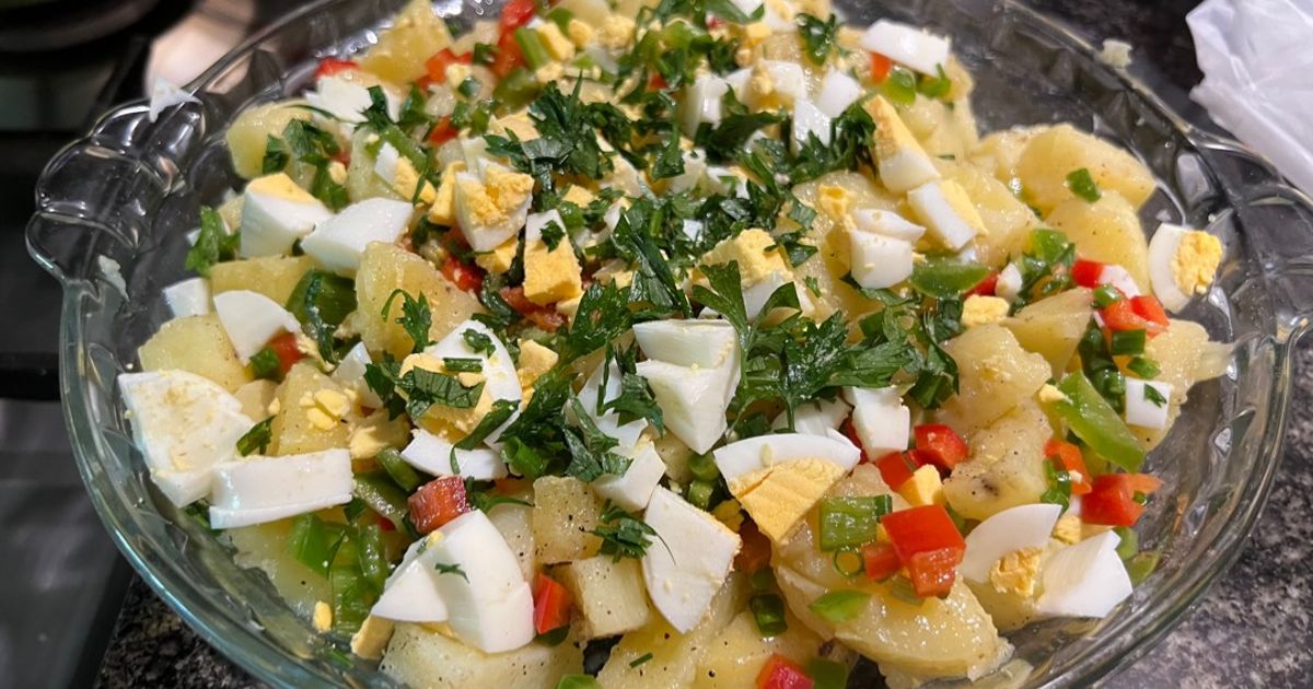ensalada de papa hervida - 22 recetas caseras- Cookpad