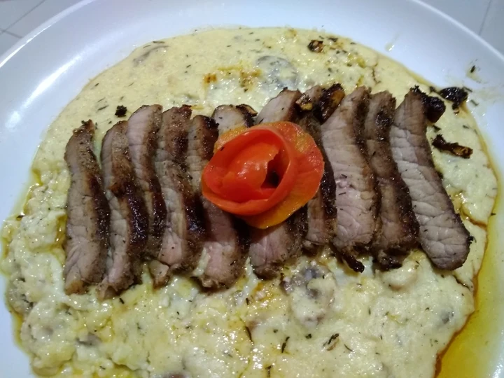 Cara Mudah Menyiapkan Resep Beef Steak Cream Jamur Sederhana yang Bisa Manjain Lidah Anti Ribet, Bikin Ngiler