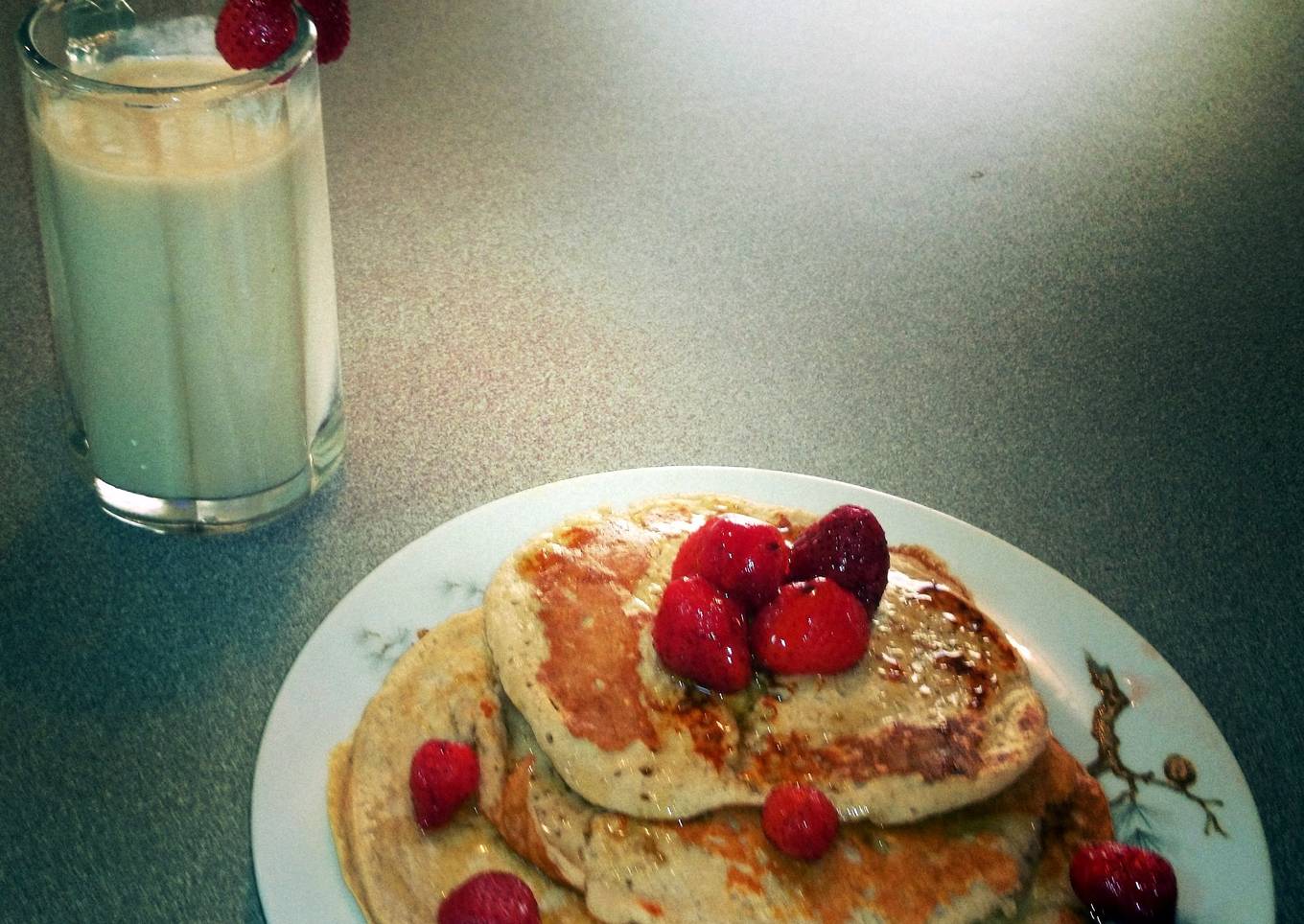 Innocent pancakes for athletes or those who want a healthy PPL meal