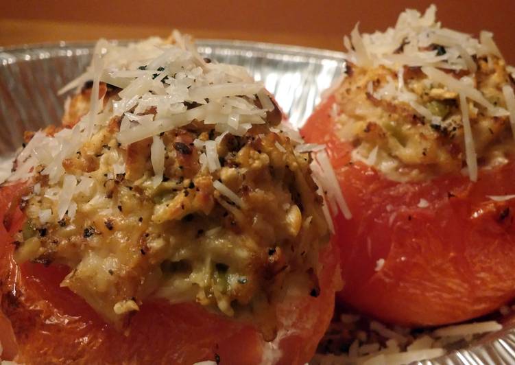 Simple Way to Prepare Quick Hope&#39;s Stuffed Tomatoes or Peppers