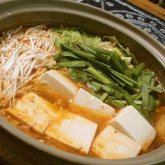 A picture of My Family's Superb Kimchi Hot Pot.