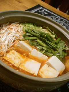 A picture of My Family's Superb Kimchi Hot Pot.