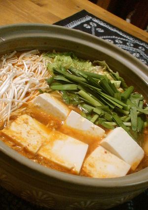 A picture of My Family's Superb Kimchi Hot Pot.