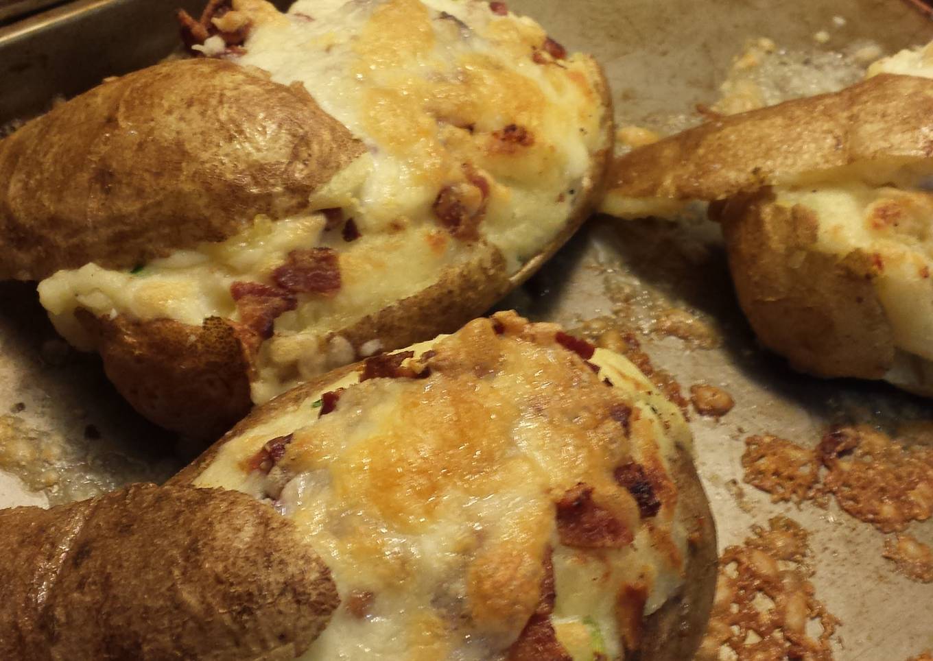 Double baked potato