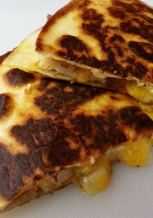 A picture of Chicken & Bacon Quessadilla.
