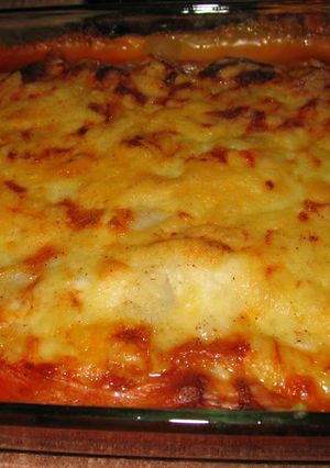 A picture of Delicious Cannelloni.