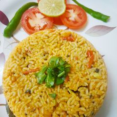 A picture of Tomato rice.