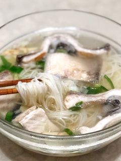 虱目魚麵線 的食譜成品照片