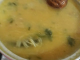شوربة عدس وشوفان ع طريقتي