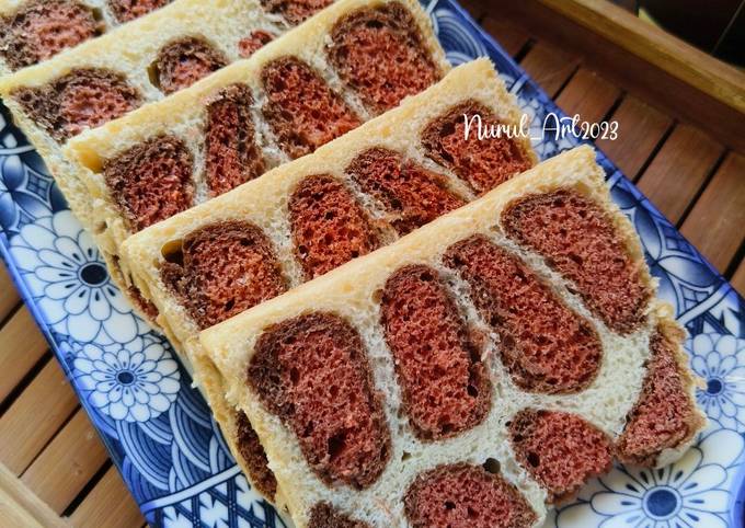 Resep Roti Tawar Shokupan Biga Motif Jerapah Oleh Nurul Art Cookpad