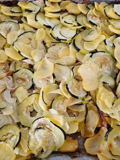 Una foto de Fritada de calabacín