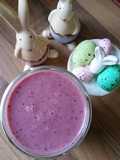 Power Frucht Smoothie mit Sesampaste, Melasse, Ingwer und Leinsamen