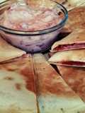 Italian Hoagie Quesadilla with Bruschetta Mayo