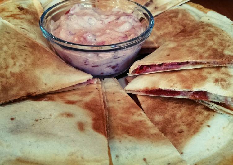 Step-by-Step Guide to Prepare Homemade Italian Hoagie Quesadilla with Bruschetta Mayo