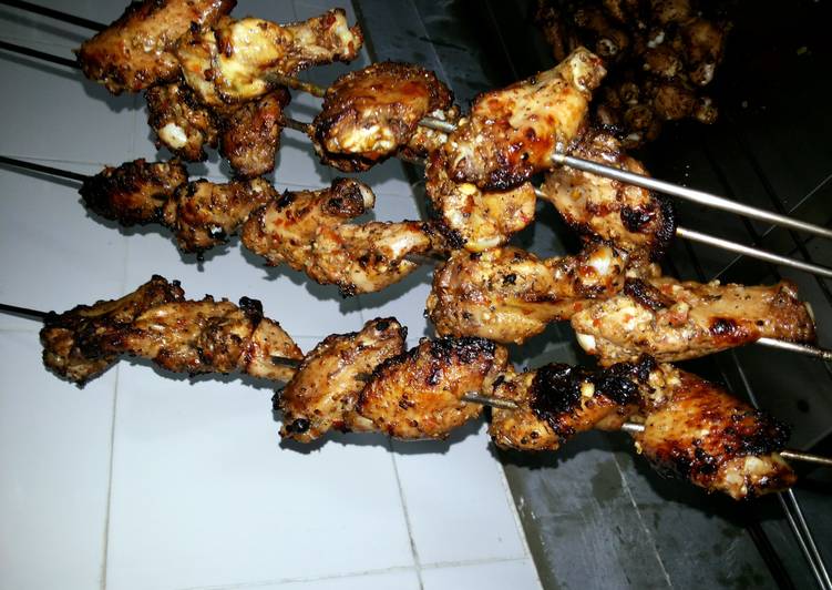 Recipe of Perfect fire chicken peri peri sweet wings