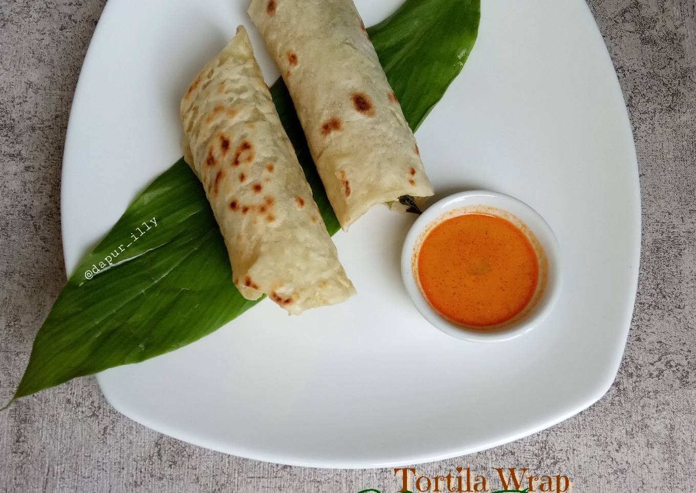 Tortila Wrap Nasi Padang