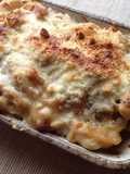 Soy Milk Rice Casserole with Leek, Garlic & Chicken