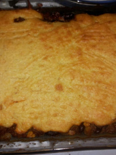 A picture of Tamale Pie.