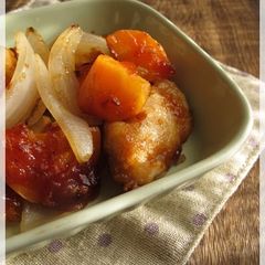 A picture of Healthy Sweet & Sour Chicken with Chicken Breast.