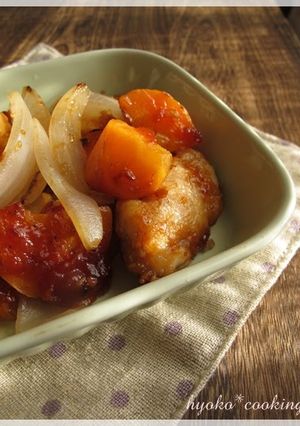 A picture of Healthy Sweet & Sour Chicken with Chicken Breast.