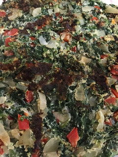 Una foto de Tortilla de espinacas riquísima, fácil y rápida