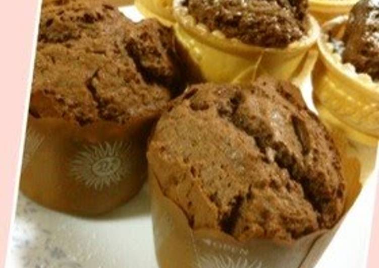 Recipe of Perfect Chocolate Cupcakes with Pancake Mix