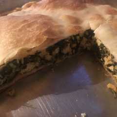 Una foto de Tarta de espinaca y pollo
