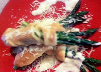 Ultimate Making Recipe asparagus in a blanketwith tarragon sause Delicious Steady