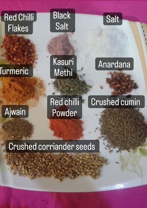 A picture of Pakora mix.
