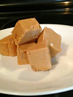 A picture of Tinklee's Butterscotch Fudge.