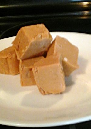 A picture of Tinklee's Butterscotch Fudge.