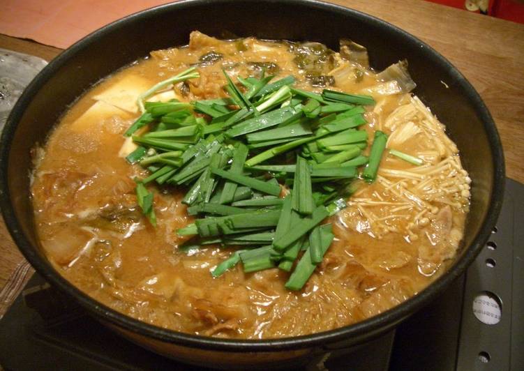 Recipe of Award-winning A Must-Try Recipe Miso Hot Pot Soup Base