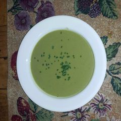Simple Cream of Asparagus Soup A picture of Simple Cream of Asparagus Soup.