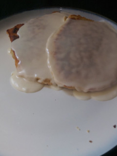 A picture of Apple Cinnamon Pancakes.